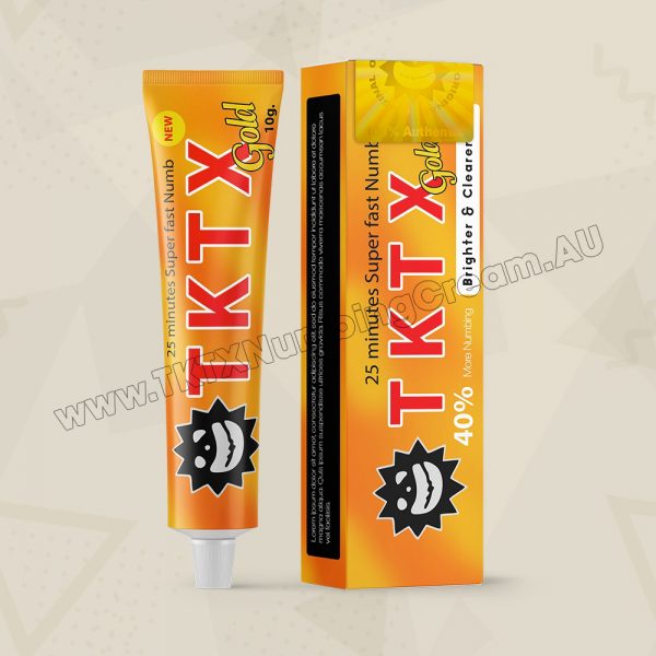 TKTX Gold 40% Super Fast Tattoo Numbing Cream