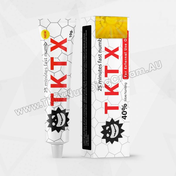 TKTX White 40% Fast Tattoo Numbing Cream